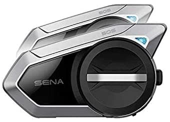 Sena 50S-01D Kit De Auriculares Duales Bluetooth Para Motocicletas (Incluido 2 Auriculares) 50S-01D
