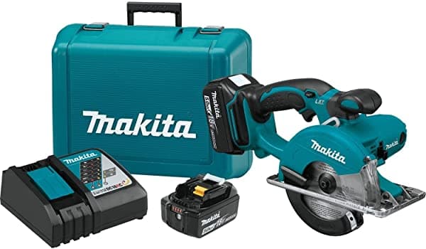 Makita Xsc01T 18V Litt Lithium-Ion Inalámbrico 5-3/8 "Kit De Sierra De Corte De Metal (5.0Ah)