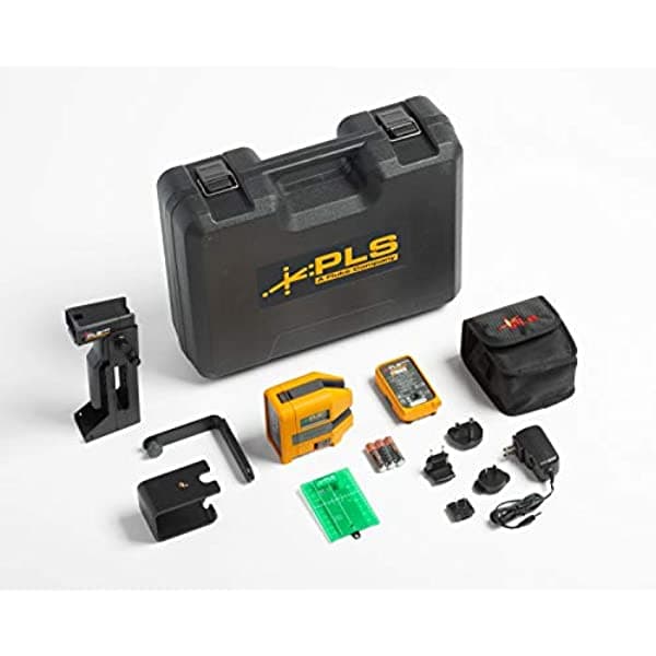 Pacific Laser Systems Kit Rbp 6G 6G Línea Cruzada Y Kit Láser Verde Con Paquete De Baterías Recargables PLS 6G RBP KIT