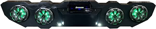Galena Sd Pioneer1Krgb - Sistema De Radio Estéreo Pioneer 1000 Bt Utv Luces Que Cambian De Color Lado A Lado