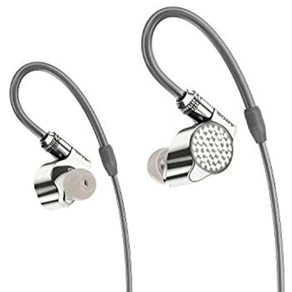 Sony IER-Z1R Auriculares In-Ear Signature Series Negro/Plata, audio de alta fidelidad para audiófilos