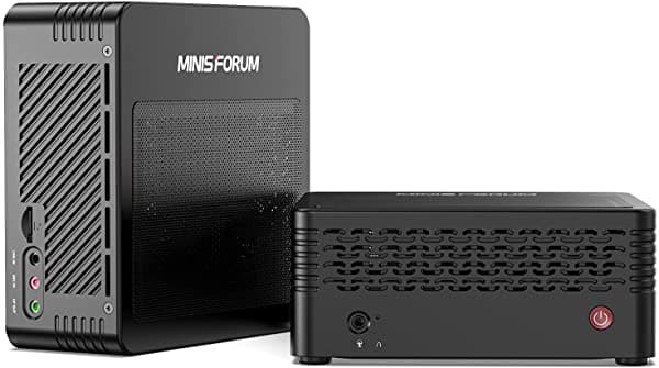 COOFUN Mini Pc Amd Ryzen 7 5700G 8 Núcleos/16 Hilos | 16 Gb Ram 512 Gb Pcie Ssd | Radeon Graphics | Bluetooth Wi-Fi De Doble Banda | 4K Hdmi/Dp | 2X Rj45 | 4
