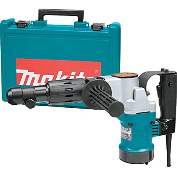Makita Hm0810B 13 Lb. Demolition Hammer Acepta Bits Hexagonales De 3/4 " Azul