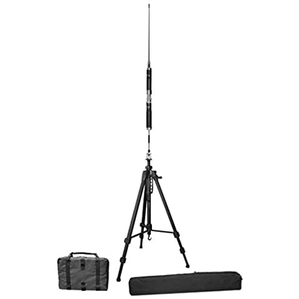 Super Antena Mp1Lxmax Deluxe Trípode 80M-10M Hf +2M Antena Portátil Vhf Con Bolsas Go Ham Radio Amateur