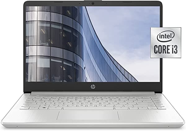 Hp 14-Inch Laptop Intel Core I3-1005G1 4 Gb Ram 128 Gb Ssd Storage Windows 10 Home In S Mode (14-Dq1020Nr Natural Silver)