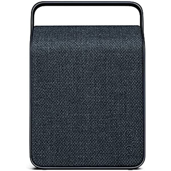 Vifa Oslo - Altavoz Bluetooth | Diseño Nórdico | Altavoz Inalámbrico Portátil Perfecto Con Aplicación Inteligente Altavoz Portátil Bluetooth De Alta Resolución Recargable Compacto - Azul Montaña OSLO-MB
