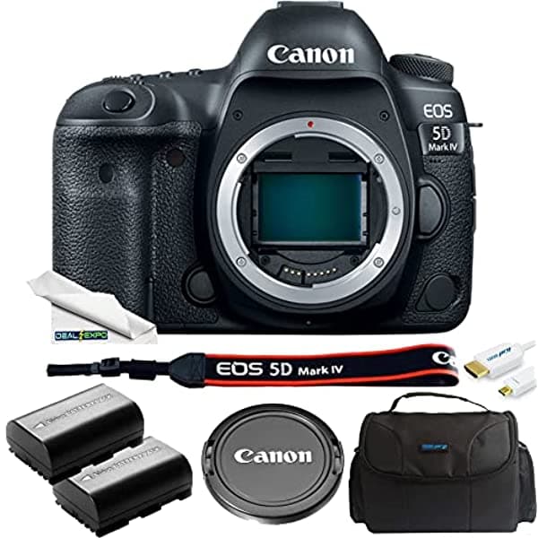 Cámara Réflex Digital Canon Eos 5D Mark Iv (Solo Cuerpo) - Deal-Expo Accessories Bundle CN5DIVBDBB4
