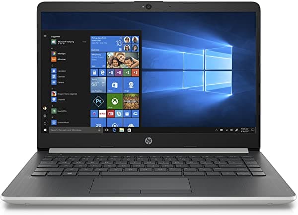 Hp Laptop De 14 Pulgadas Unidad De Estado Sólido De 128 Gb Windows 10 Home En Modo S (14-Df0010Nr Plateado Natural) 4XN65UA#ABA