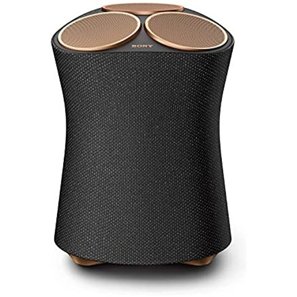 Sony SRS-RA5000 Altavoz Inalámbrico Premium 360 Reality Audio, Wi-Fi/Bluetooth, Compatible con Alexa y Google, Negro