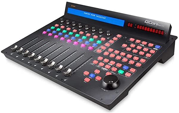 ICON QCon Pro G2 Superficie de Control DAW Universal de 8 Canales con Mackie Control y HUI