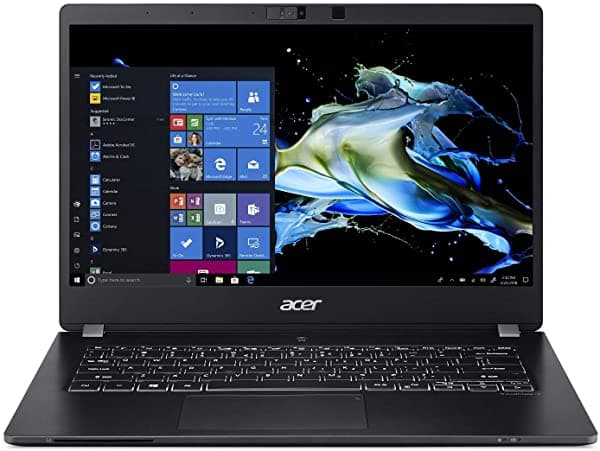Acer TravelMate P6 - notebook delgada y liviana 14 pulgadas FHD IPS Intel Core i5-10310U con vPro 8 GB DDR4 256 GB SSD batería de 23 horas Win 10 Pro TPM 2.0 Mil-Spec lector de huellas dactilares TMP614-51-G2-5442