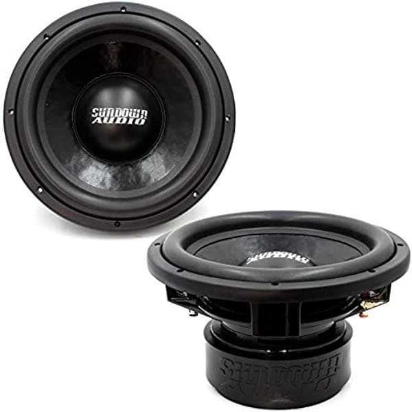 Par De Subwoofer Sa-12 D4 Rev.3- Sundown Audio De 12 Pulgadas 750W Dual 4-Ohm Sa Series Sa12V3D4