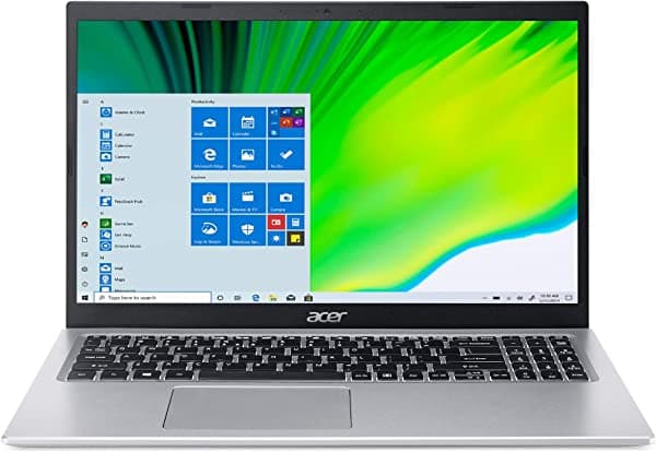 Laptop Acer Aspire 5 A515-56-363A Pantalla Ips Full Hd De 15.6 Pulgadas Procesador Intel Core I3-1115G4 De 11ª Generación Memoria Ddr4 De 4 Gb Unidad De Estado Sólido Ssd Nvme De 128 Gb Wifi 6 Teclado Retroiluminado Windows 10 Home (Modo S) 195133100571