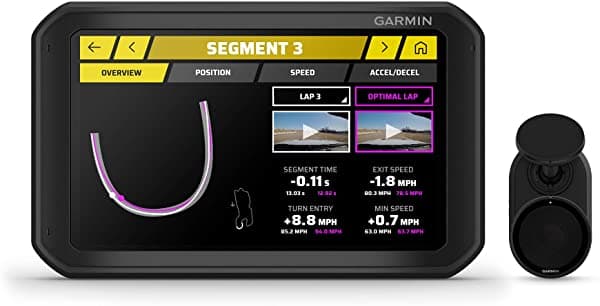 Garmin Catalizador Optimizador De Rendimiento De Conducción Con Coaching En Tiempo Real Y Análisis De Sesión De Pista Inmediata Para Deportes De Motor Y Conducción De Alto Rendimiento (010-02345-00) Color Negro 6.95 Pulgadas
