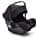 Bugaboo Turtle One by Nuna - Asiento para Auto y Base - Compatible con Cochecitos Fox, Lynx, Donkey, Bee y Ant - Bebés 1.8 a 14.5 kg - Arnés 5 Puntos - Liviano - Negro