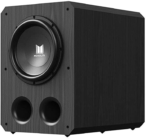 Monolith subwoofer activo - 12 pulgadas con amplificador de 500 W certificado THX ideal para estudio profesional y cine en casa 124457