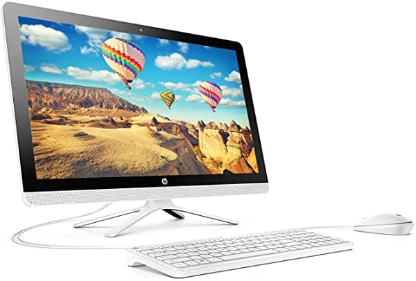 HP Snow White 22-B013W All-In-One PC de escritorio con pantalla táctil V8P50AA
