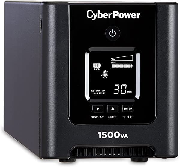 Cyberpower Or1500Pfclcd Pfc Sistema Ups De Onda Sinusoidal 1500Va/1050W 8 Tomas Avr Mini-Torre