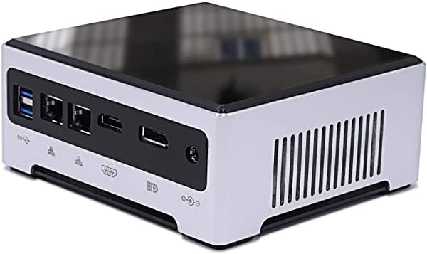 WEIDIAN Mini Pc De Escritorio Octa Core I9 9880H Windows 10 Mini Computadora 16Gb Ddr4/512Gb Ssd Doble Pantalla 4K 60Hz Gigabit Ethernet Hdmi Dp M.2 Wi-Fi Bt 4.2 Mini Computadora De Escritorio EM5-i9-9880H