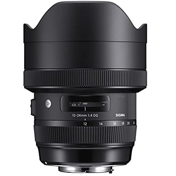 Sigma lente Art f/4 DG HSM de 12-24 mm para Nikon F (205955)