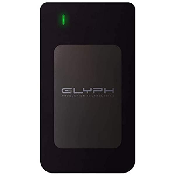 Glyph Atom Raid Ssd (Usb-C Externo Usb 3.0 Thunderbolt 3) (2 Tb Negro) AR2000BLK
