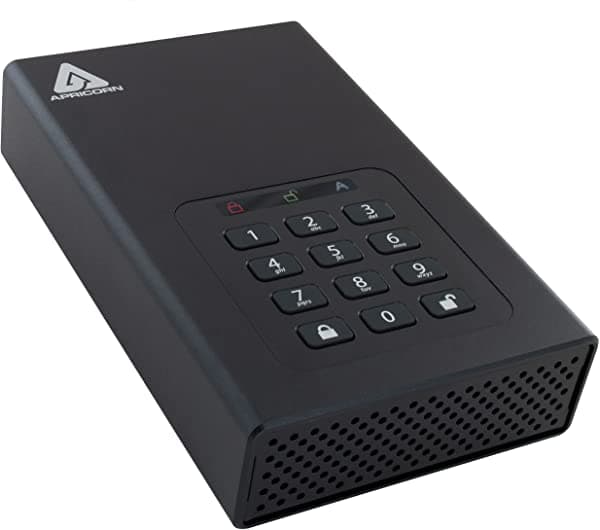 Apricorn Adt-3Pl256-16Tb Aegis Padlock - Disco Duro (Usb 3.0 16 Tb Dt 256 Bits)