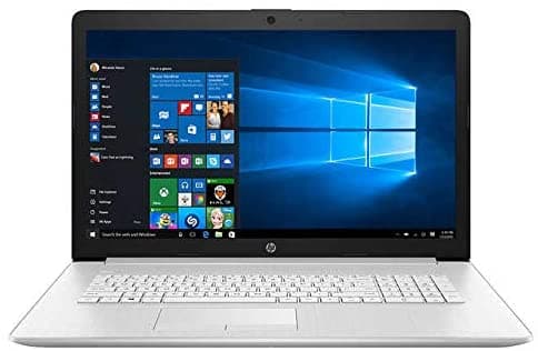 Hp Laptop Intel 10.ª Generación I5-10210U Disco Duro De 1 Tb Memoria De 12 Gb Grabadora De Dvd Teclado Retroiluminado Windows 10 Home Plateado 17-by2053cl