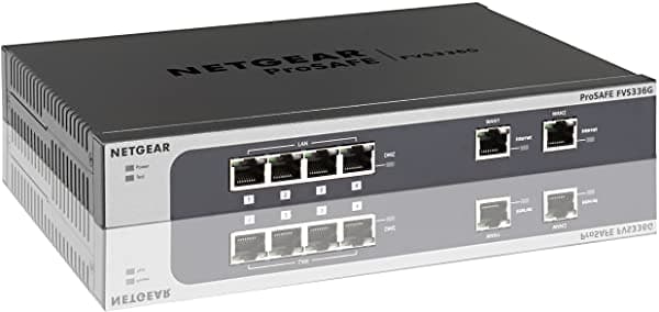 Netgear Prosafe Fvs336G Dual Wan Vpn Firewall Con Ssl E Ipsec Vpn (Fvs336G-300Nas)
