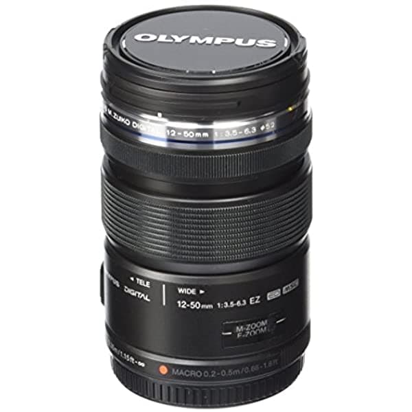Olympus M.Zuiko Digital Ed - Objetivo F3.5-6.3 Ez (0.472-1.969 In) V314040BU000