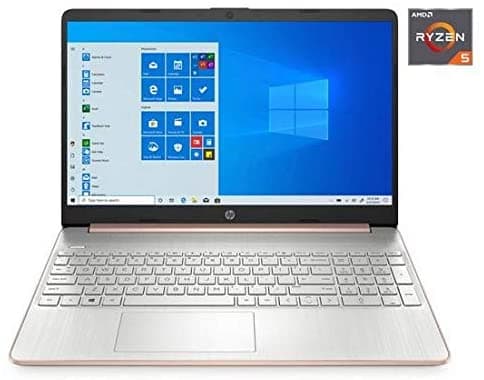 Hp 15.6 Pulgadas Ryzen 5 8Gb/256Gb Laptop Rose Gold 15-ef0025wm