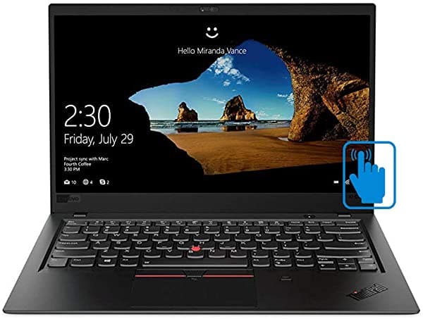 Lenovo Thinkpad X1 Carbon 7Th Generation Ultrabook Core I7-8565U 16Gb Ram 512Gb Ssd 14" Fhd Display Backlit Teclado 20QD