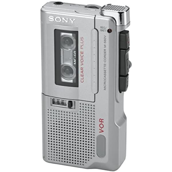 Sony M-560V Grabador De Voz Con Microcasete