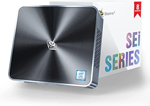 Beelink Sei8 Mini Pc Windows 10 Pro Intel 8ª Generación I3-8109U (Hasta 36 Ghz) 16 Gb Ddr4 500 Gb Ssd Dual 4K Hdmi Mini Computadora Compatible Win 11 2.4G/5G Wifi Gigabit Ethernet Usb 3.0 Compatible Con Encendido Automático SEI8 8109u 16+500G