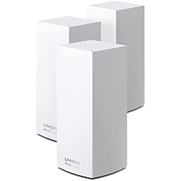 Linksys Atlas Wifi 6E Router Home Wifi Mesh System Tri-Band Cobertura De 9000 Pies Cuadrados Más De 195 Dispositivos Velocidades De Hasta (Ax8400) 8.4 Gbps - Mx8503W-Amz