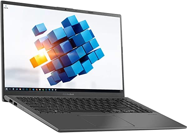 Asus Vivobook - Notebook Pantalla Táctil FHD de 15.6 Pulgadas Intel Core i5-1035G1 de 1.0 GHz 8 GB de RAM 256 GB PCIe SSD Cámara Web Windows 10 Home Color Negro R564JA-UH51T