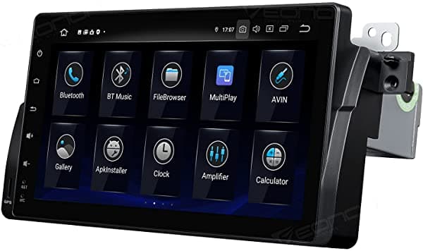 Versión Actualizada 2022 Eonon Octa Core 4 GB + 64 GB Pantalla IPS Estéreo para Auto Android 10.0 Radio para Auto para BMW Serie 3 E46 Bluetooth 5.0 CarPlay Incorporado y Android Auto/DSP - 9 Pulgadas - GA9450D GA9350