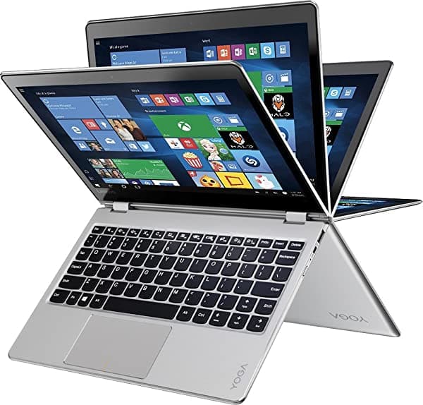 Lenovo Yoga 710 Series Fhd Ips Pantalla Táctil De Alto Rendimiento Procesador Intel Plateado Lenovo yoga 11.6