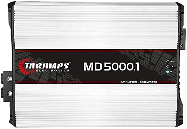 Taramps Md 5000.1 - Amplificador De Audio Para Coche (1 Canal 5000 Vatios 2 Ohmios) 900816
