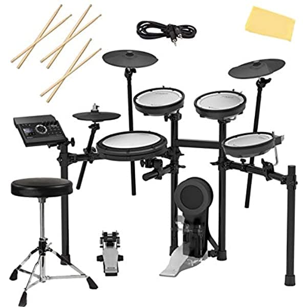 Roland Td-1Dmk - Juego De Batería Electrónica Con 3 Pares De Palos Libro De Instrucciones Y Paño De Pulido Austin Bazaar AUS-TD-17KV-S-COMBO-PRO-2