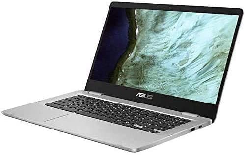 2019 Último Modelo ASUS Chromebook 15.6" Pantalla Táctil Full HD 1080p Procesador Intel N4200 Quad-Core 2.5GHz 4GB RAM 64GB de Almacenamiento Chasis de Aluminio Cepillado 50-97PV-54HT