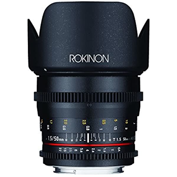 Rokinon Cine Ds - Lente T1.5 Para Canon (1.969 In) DS50M-C