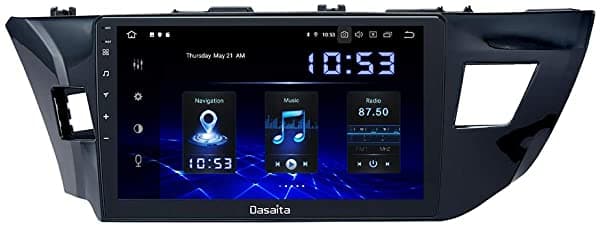 Dasaita Radio Gps Android De 10.2 Pulgadas Para Toyota Corolla 2014 2015 2016 2017 Reproductor De Audio De Vídeo 4G Ram 64G Rom Incorporado Carplay Android Auto HA5217-MAX6-CP-BT