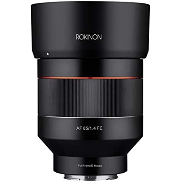 Rokinon Io85Af-E - Lente Sellada Para Sony E-Mount De 3.346 In F1.4 De Enfoque Automático