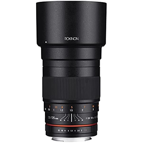 Rokinon 5.315 In F2.0 Ed Umc Teleobjetivo Para Cámaras Slr Digitales Nikon 135M-N