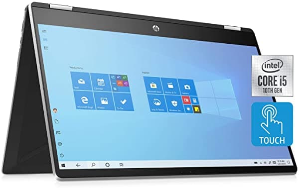 2020 Hp Pavilion 15.6" 2 En 1 Convertible Hd Pantalla Táctil Portátil Intel Core I5-10210U 8Gb Ddr4 512Gb M.2 Ssd Windows 10 16A11UA