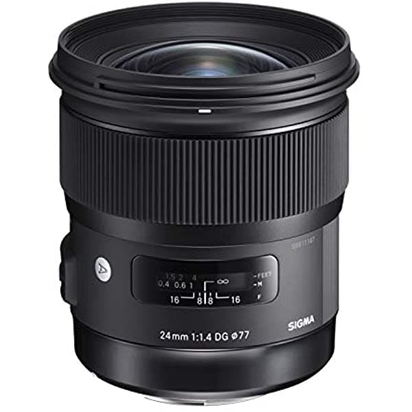Sigma Lente Art HSM 24mm f/1.4 DG para Sony E (401965)