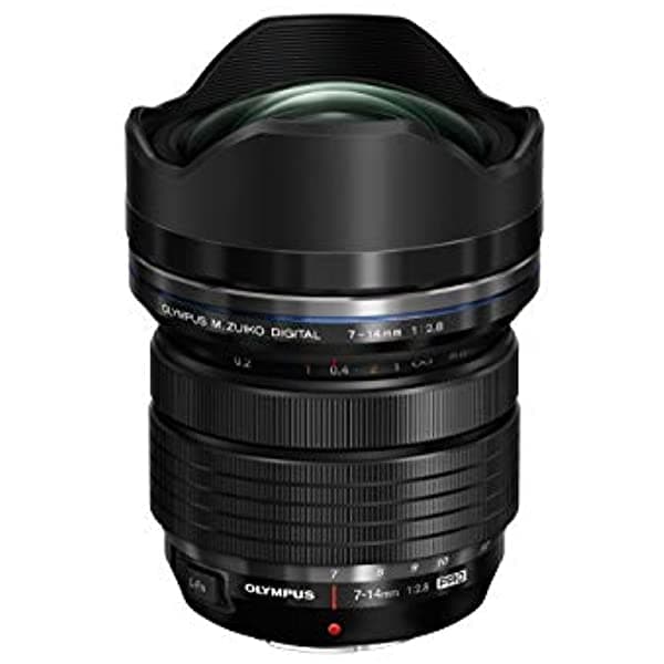 Olympus M.Zuiko Digital Ed 0.276-0.551 In F2.8 Pro Lente Gran Angular Adecuado Para Todas Las Cámaras Mft (Olympus Om-D Y Modelos De Pluma Panasonic G Series) Negro EZ-M0714 PRO
