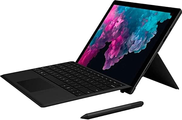 Pantalla Táctil Para Microsoft Surface Pro 6 De 123" (2736 X 1824) - Intel De 8ª Generación Core I5 (Hasta 340 Ghz) - 8 Gb De Memoria - Ssd De 256 Gb - Con Teclado Y Lápiz Para Surface - Negro AMZ2MSLJM00028