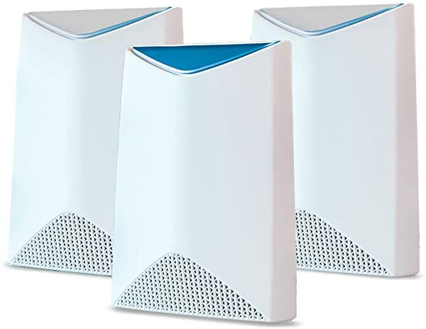 Netgear Orbi Pro Tri-Band Mesh Wifi Sistema (Srk60B03) -- Router & Extender Reemplazo Cubre Hasta 7500 Pies Cuadrados Paquete De 3 Gbps Router Y 2 Satélites SRK60B03-100NAS