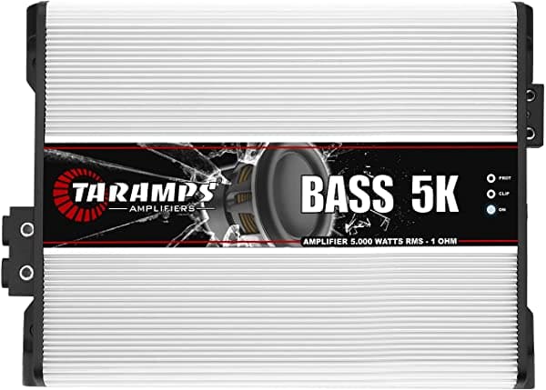 Taramp'S Bajo 5K 5000 W Rms Amplificador De Audio Para Coche 1 Ohm BASS5000